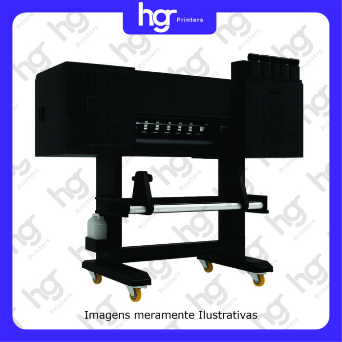 Impressora UV LED Roll 130cm 1 Cabeça I3200 em 60º para Branco Cores e Verniz - Imagem 2